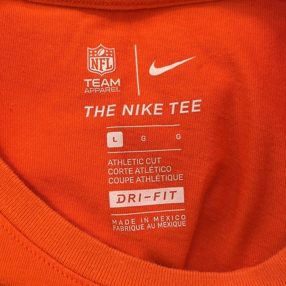 Nike‎ Denver Broncos dri-fit tshirt size L - Picture 3 of 4
